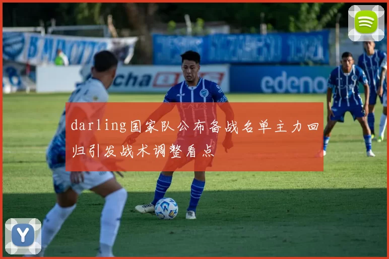 darling国家队公布备战名单主力回归引发战术调整看点